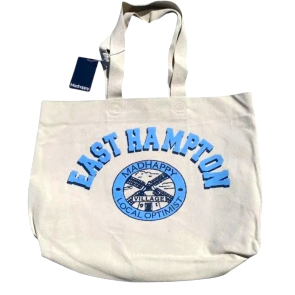 MADHAPPY EAST HAMPTON Exclusive Canvas Tote